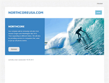 Tablet Screenshot of northcoreusa.com